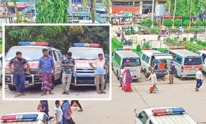 অ্যাম্বুলেন্স ধর্মঘটে অচল বরিশাল: চরম দুর্ভোগে রোগী ও স্বজনরা