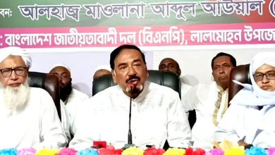 আ’লীগ দেশ থেকে ইসলাম বিলুপ্ত করতে চেয়েছিল : ভোলায় মেজর হাফিজ