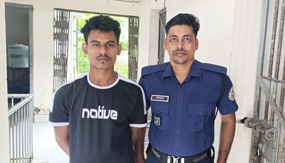 বরিশালে গৃহবধূকে ধর্ষণের দায়ে যুবলীগ সভাপতির ছেলে আটক